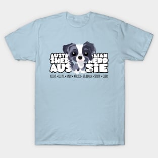 DGBigHeads - Aussie Merle T-Shirt